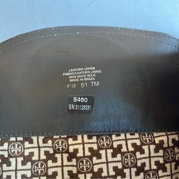 Tory Burch Daniel Brown Leather Riding Boot - Picture 8 of 8